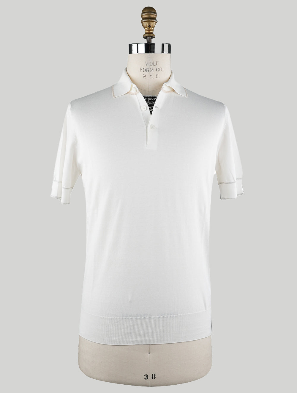 Brunello Cucinelli White Polo