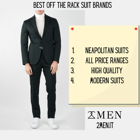best off the rack suit brands