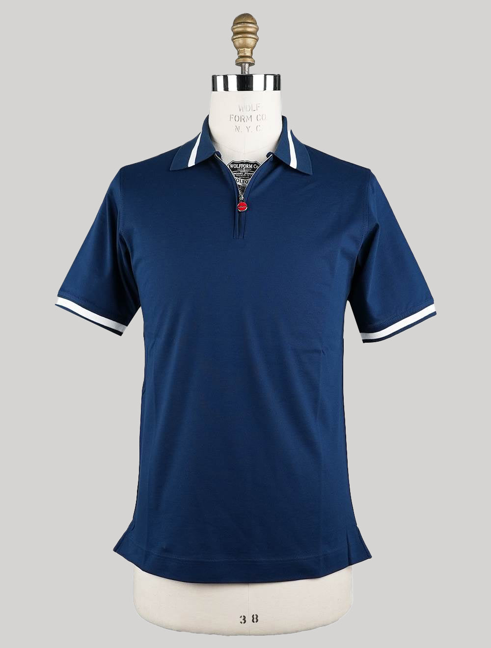 Kiton Blue Polo