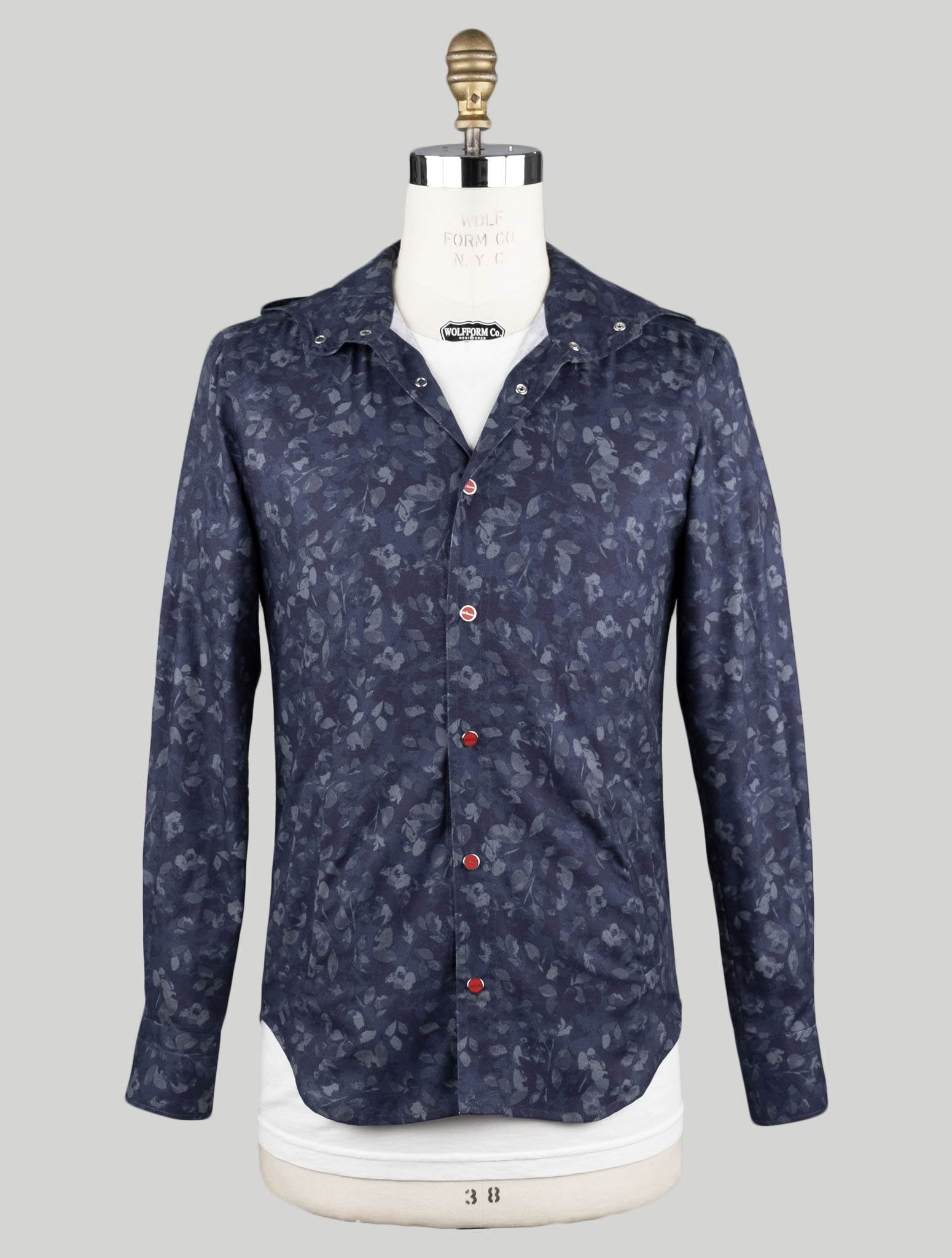 Kiton Multicolor Cotton Overshirt Mariano