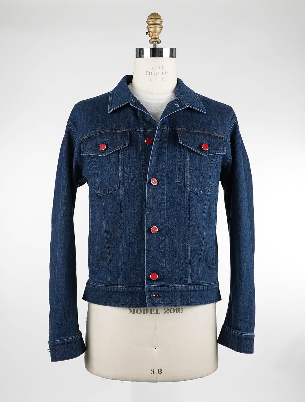 Kiton Denim Cotton EA Coat