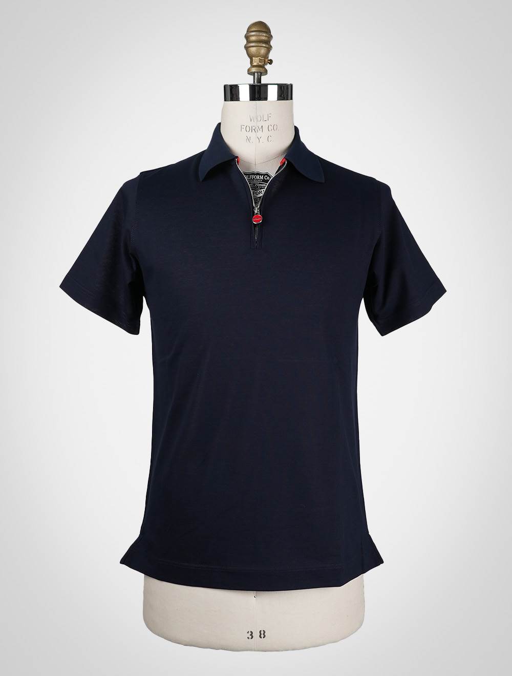 Kiton Blue Navy Polo