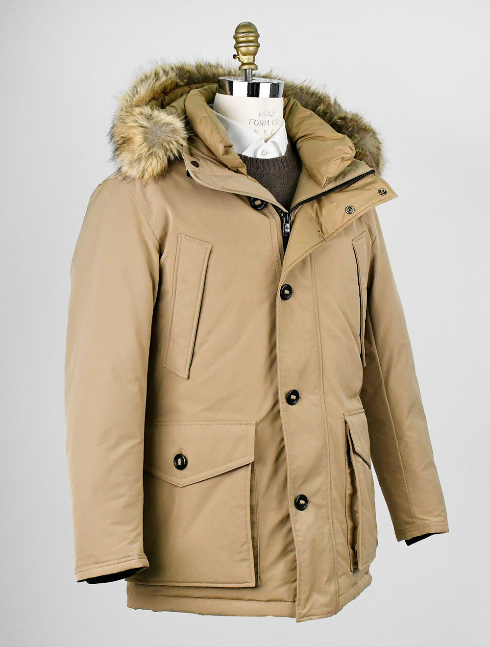 Hugo boss tan coat