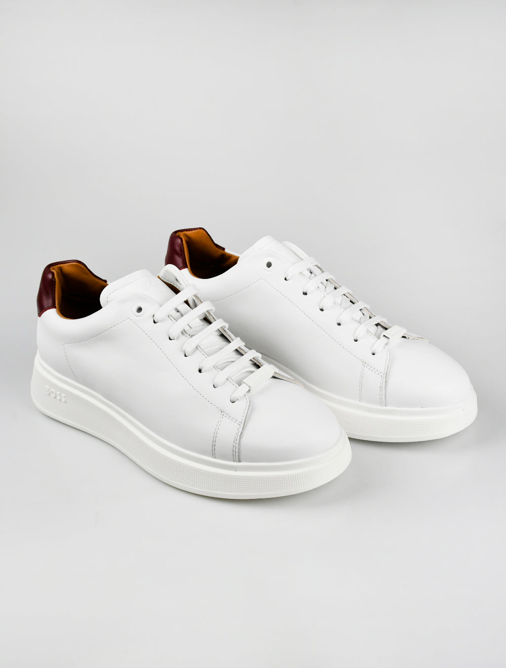 Hugo Boss White Leather Sneakers