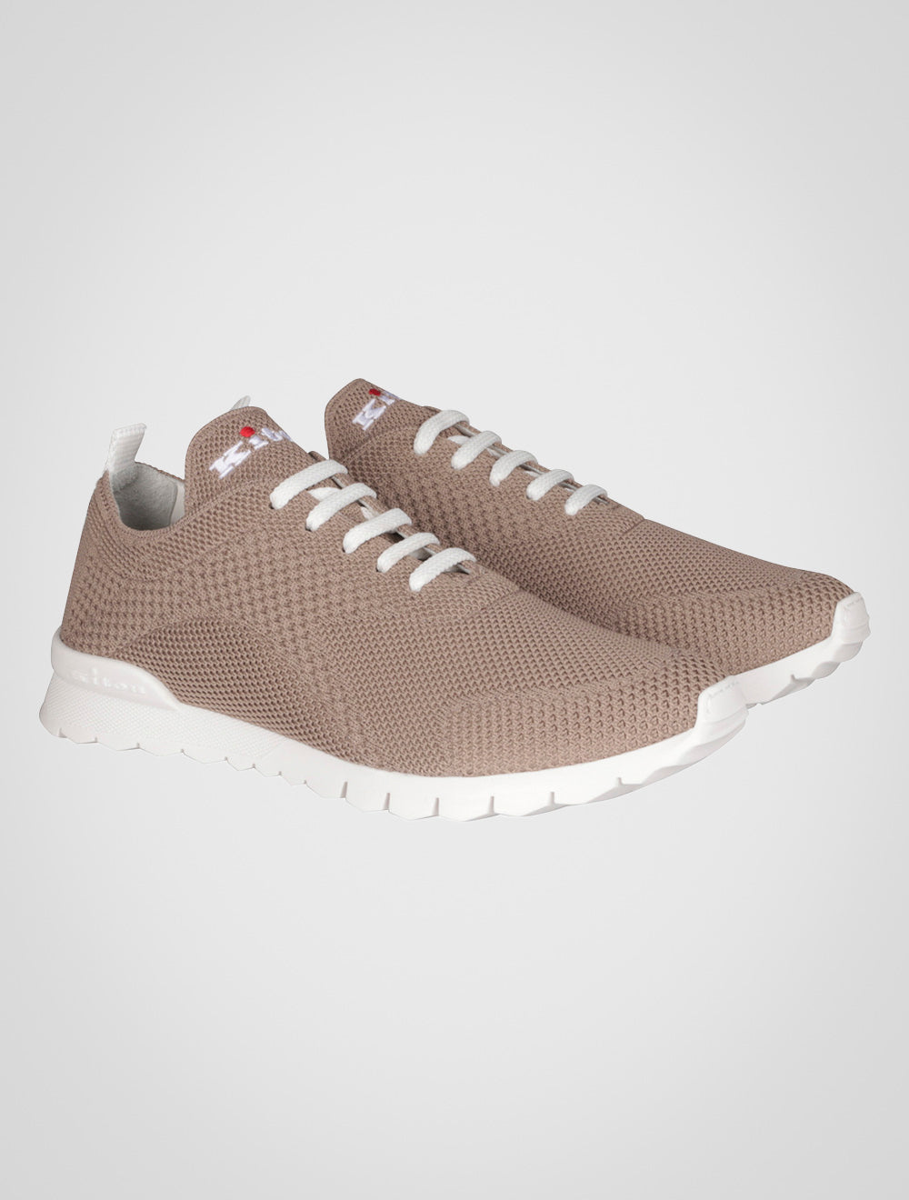 Kiton Brown Cotton EA Sneakers FITS