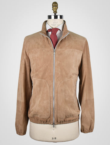 Brunello Cucinelli Leather suede jacket