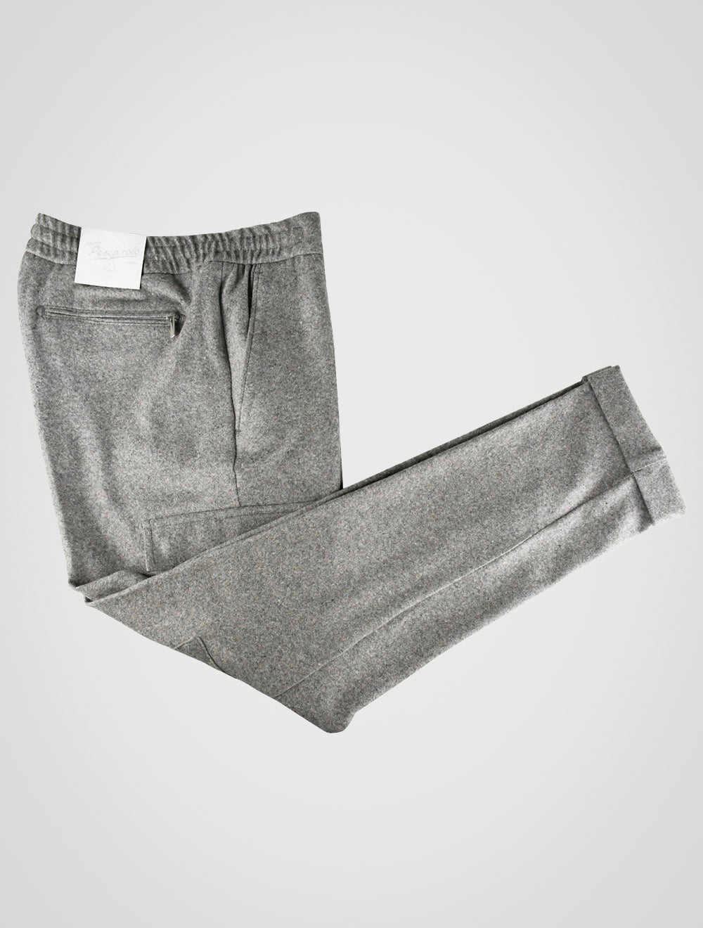 Marco Pescarolo Gray Cashmere Ea Pant Cargo