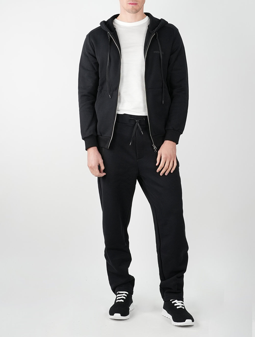 Premiata Black Cotton Tracksuit