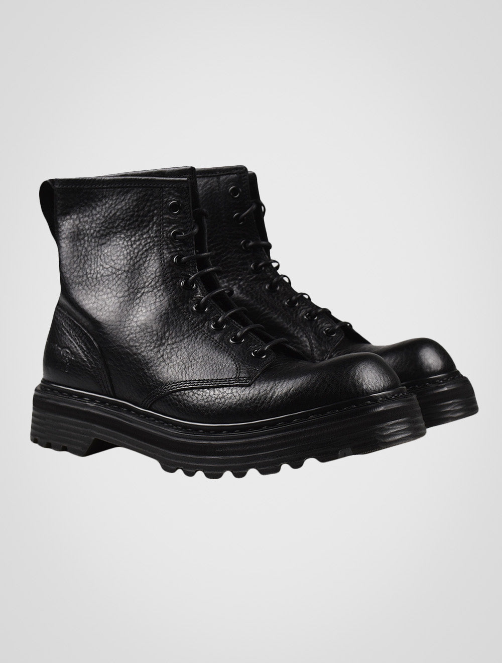 Premiata Black Leather Boots VOLANATO31543PS7