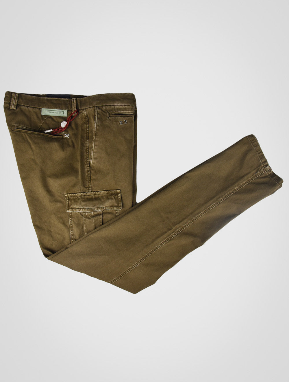 Tramarossa Green Cotton EA Pants Cargo