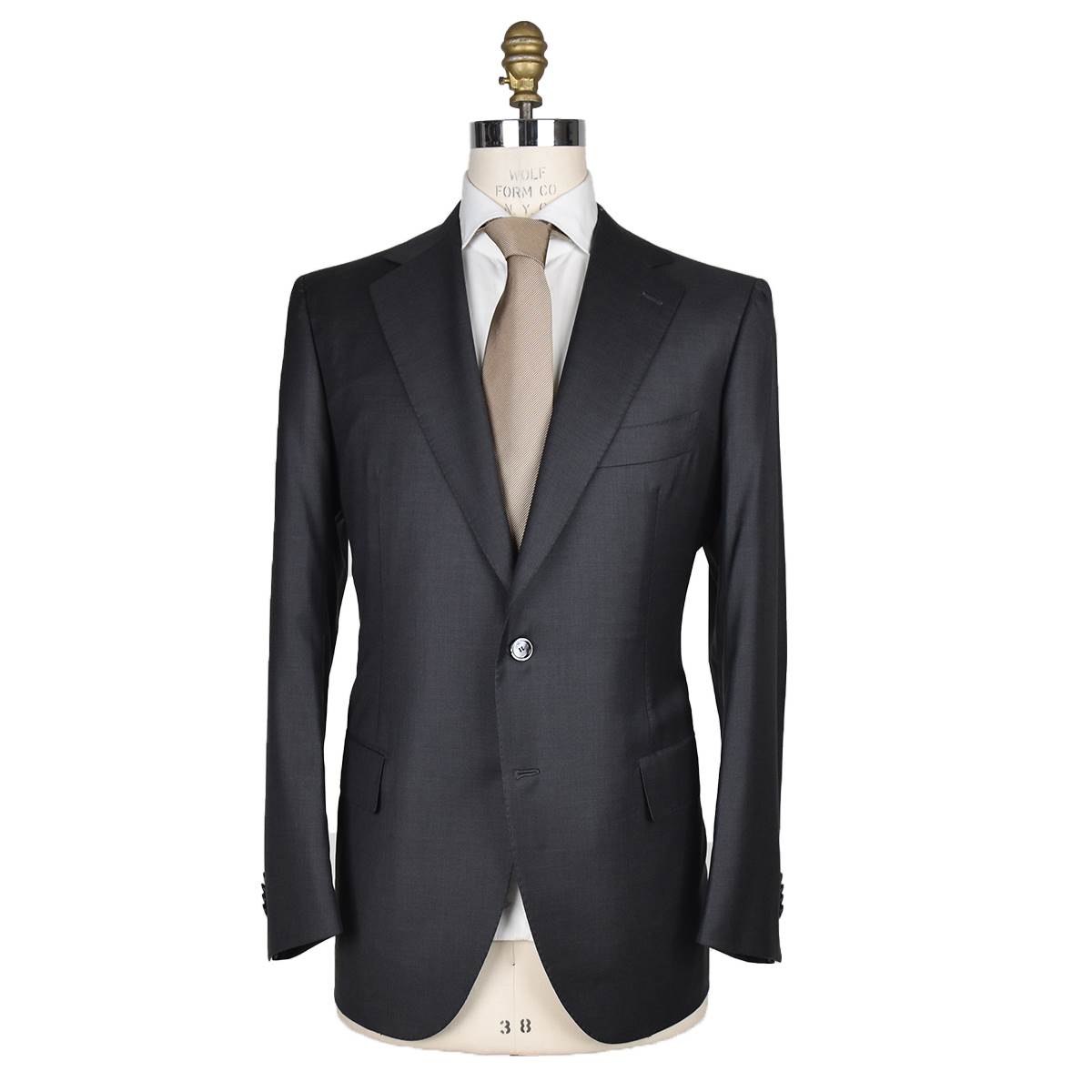Cesare Attolini Wool Silk Gray Suit