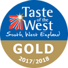 Winner of  2017/2018 Gold Taste Of The West award