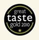 Winner of a Gold (one-star) Great Taste Award 2010.