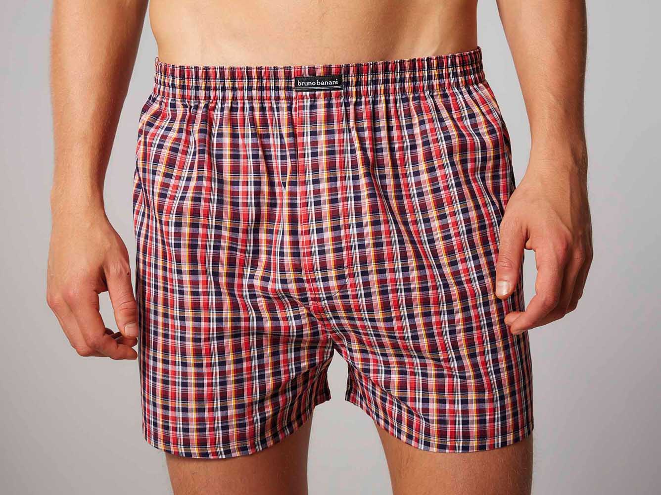 lockere Boxershort mit Karo-Muster