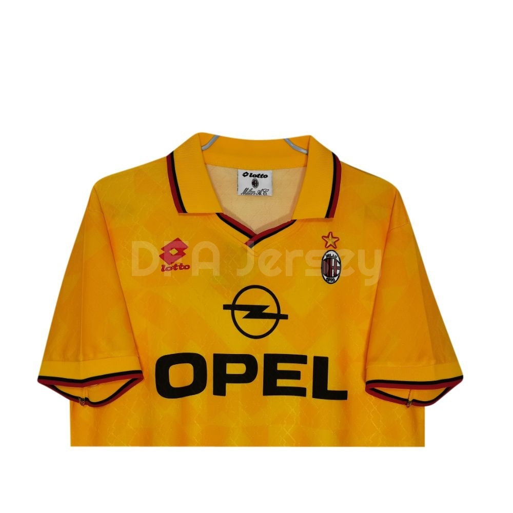 ac milan yellow jersey