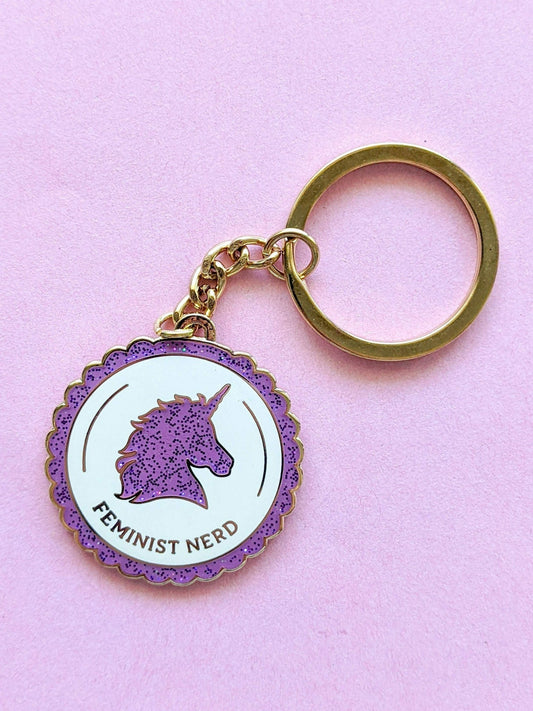 Mavis Unicorn Keychain Pink – Ziggleboo