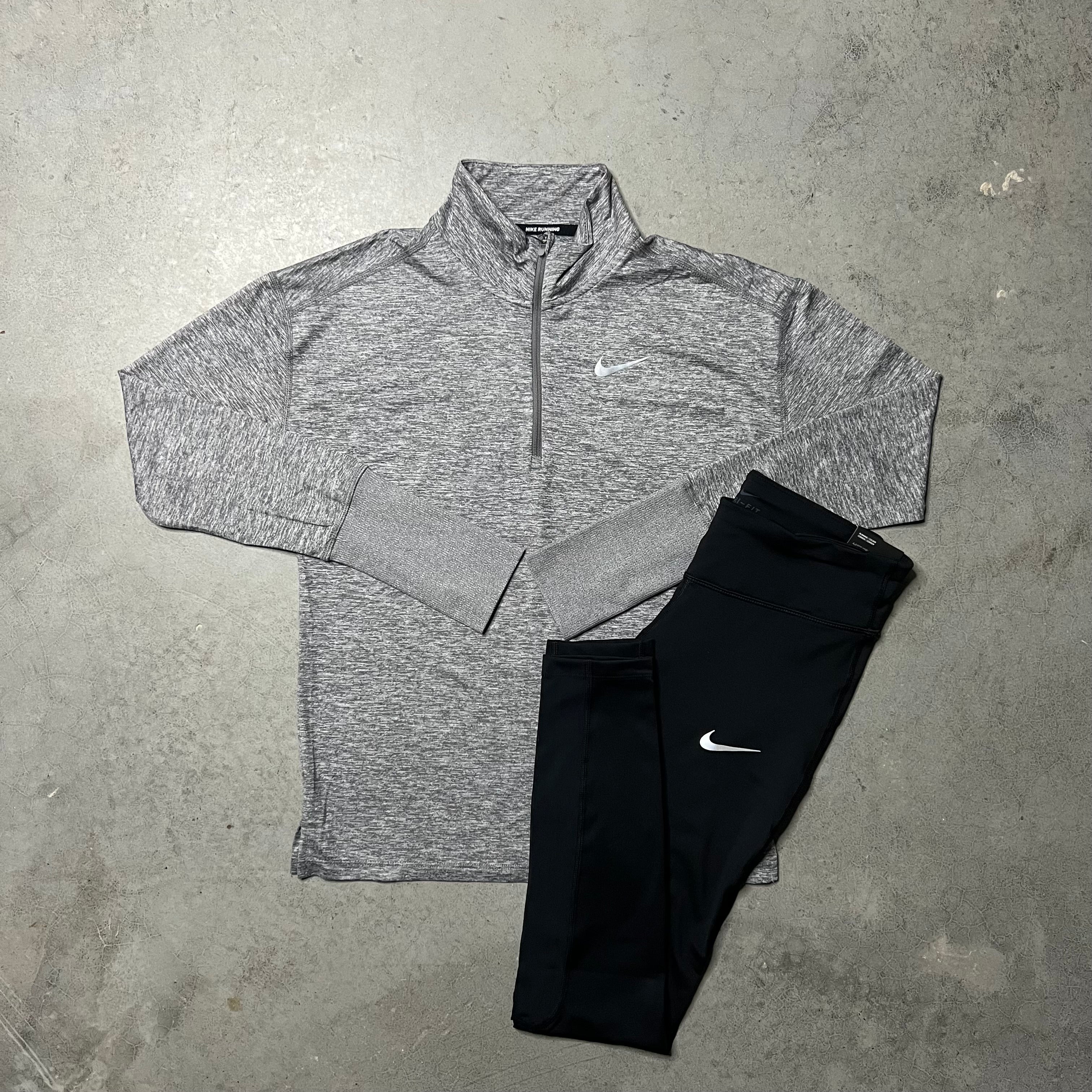 nike quarter zip set