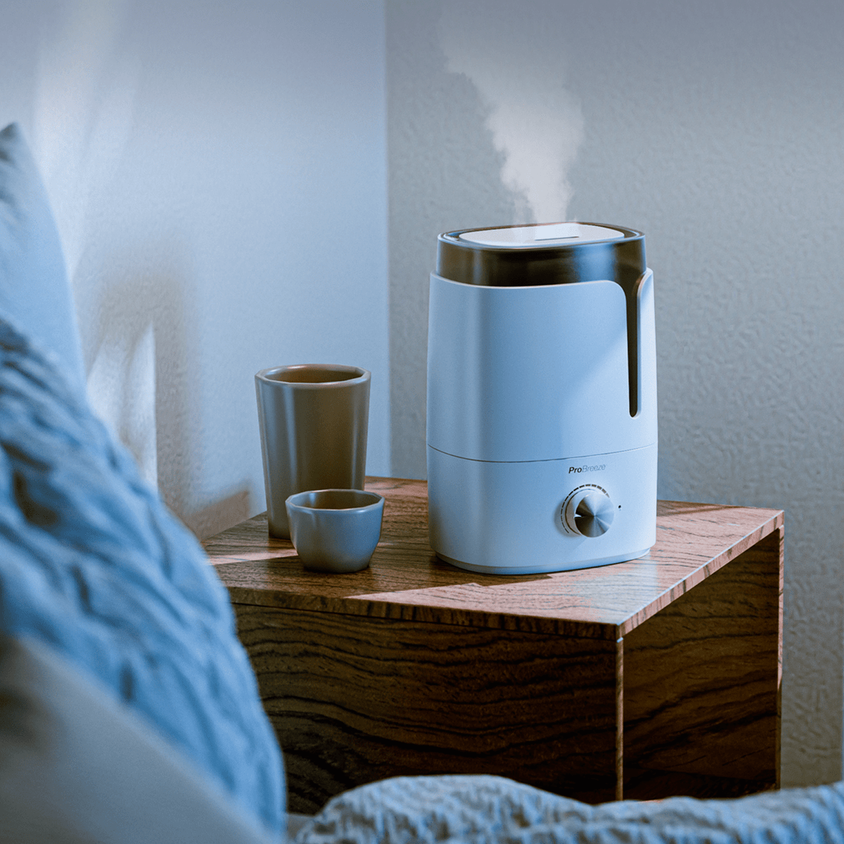 Humidificateur à ultrasons à brume fraîche de 3,5 L avec diffuseur