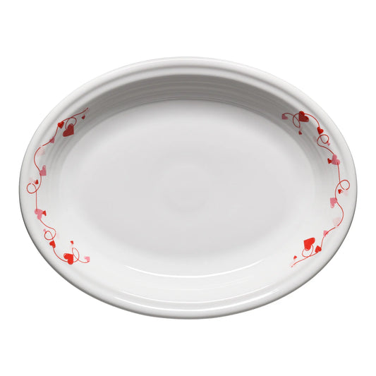 Fiesta Valentine 9 Luncheon Plate