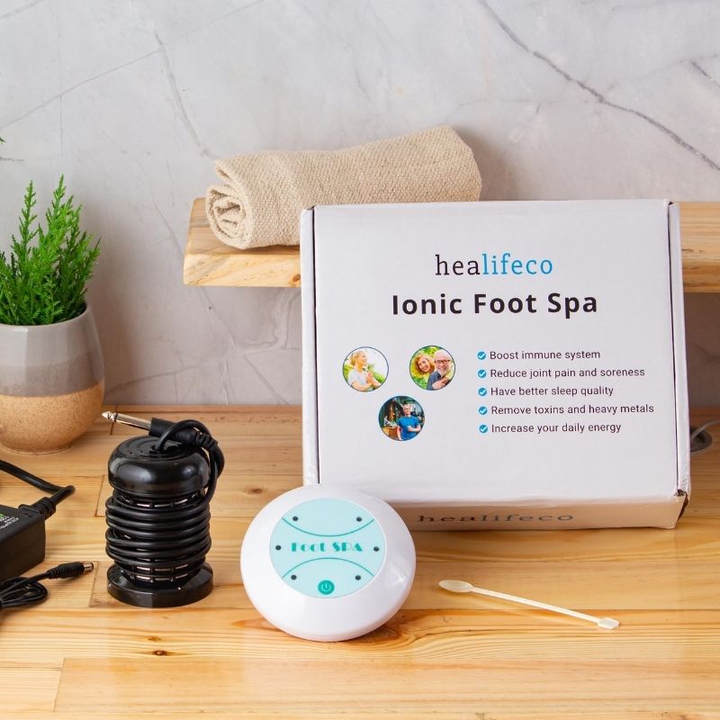 Healifeco™ Ionic Foot Spa Athome detox and cleanse!