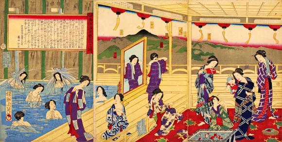 onsen hot spring history