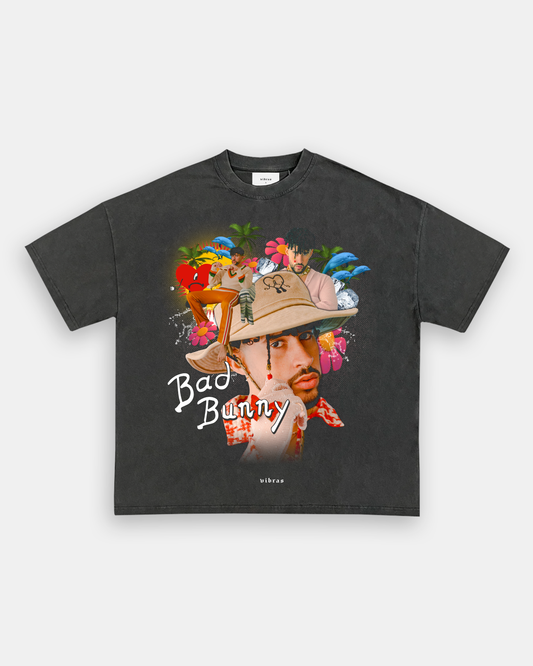 Bad Bunny T-shirts - Vintage Graphic Bad Bunny Printed T-shirt