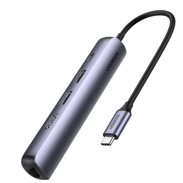 Ugreen 5-in-1 4K HDMI USB C Hub - UGREEN CA product image