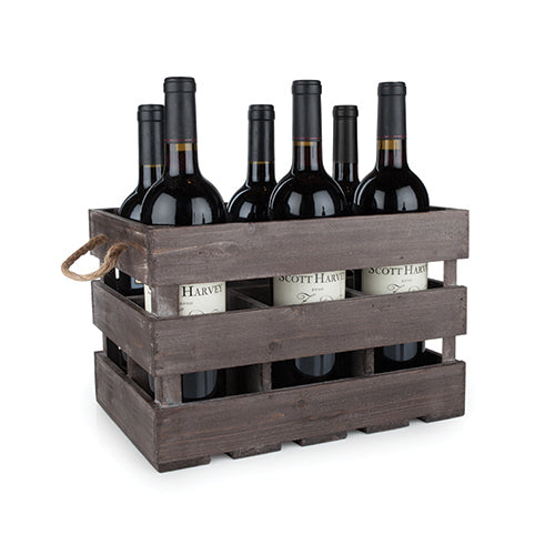 2-Bottle Vintage Trunk Wine Box by Twine - The Best Wine Store