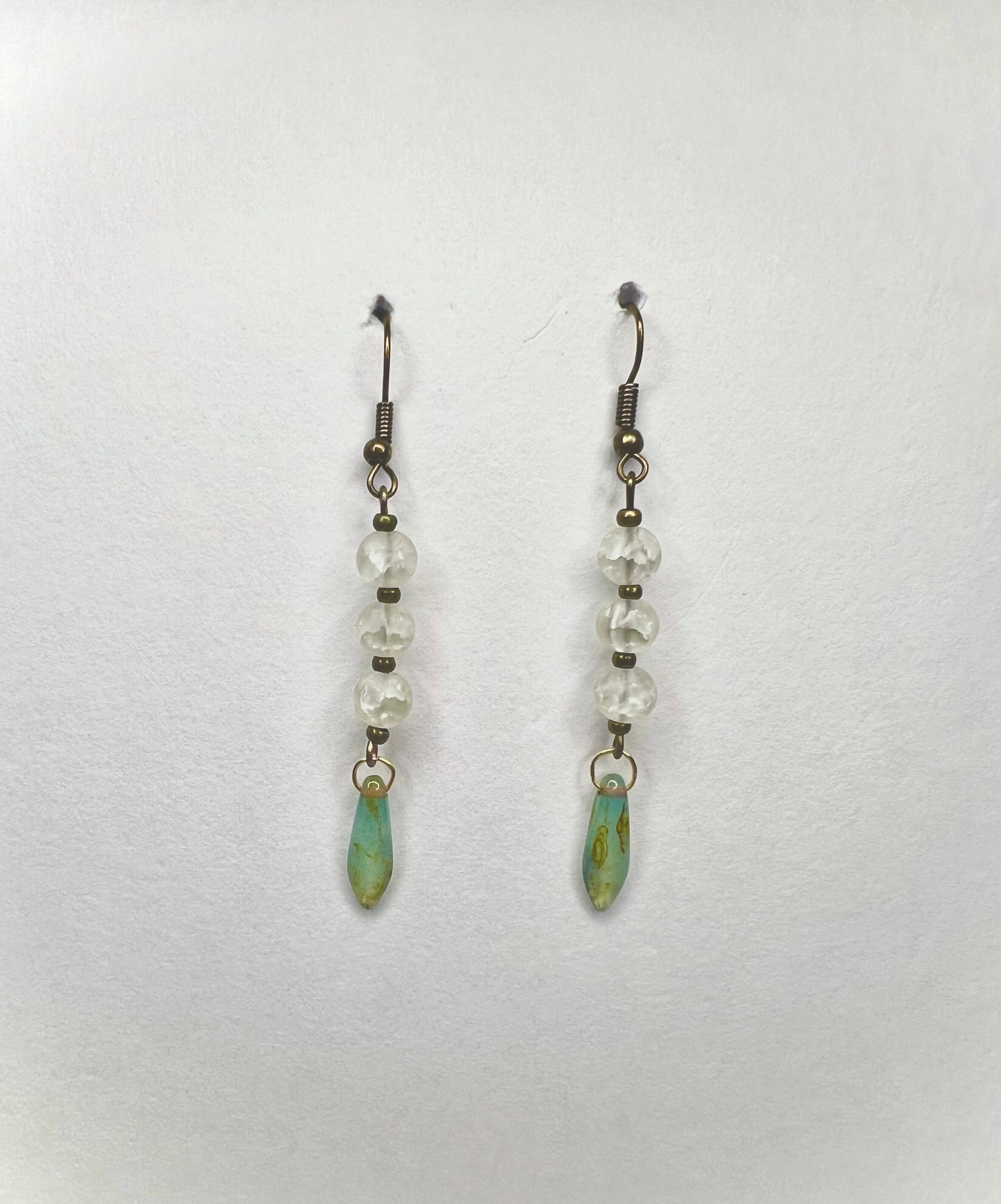 Salty Drop Dangle Earrings