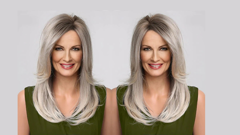 grey wig