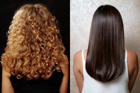 straight wigs vs curly wigs