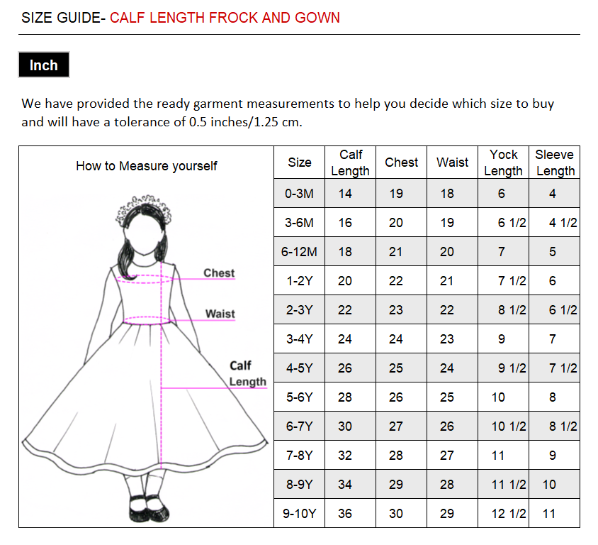 Fit  Flare Dress Size Chart  ATUN