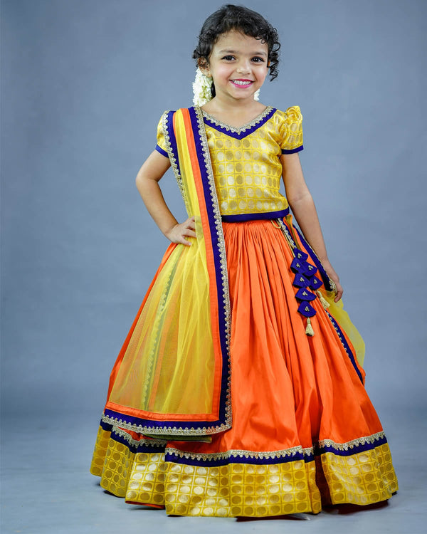 Gorgeous Party Wear Lehenga Choli for Kids | Kids lehenga choli, Kids gown, Kids  lehenga