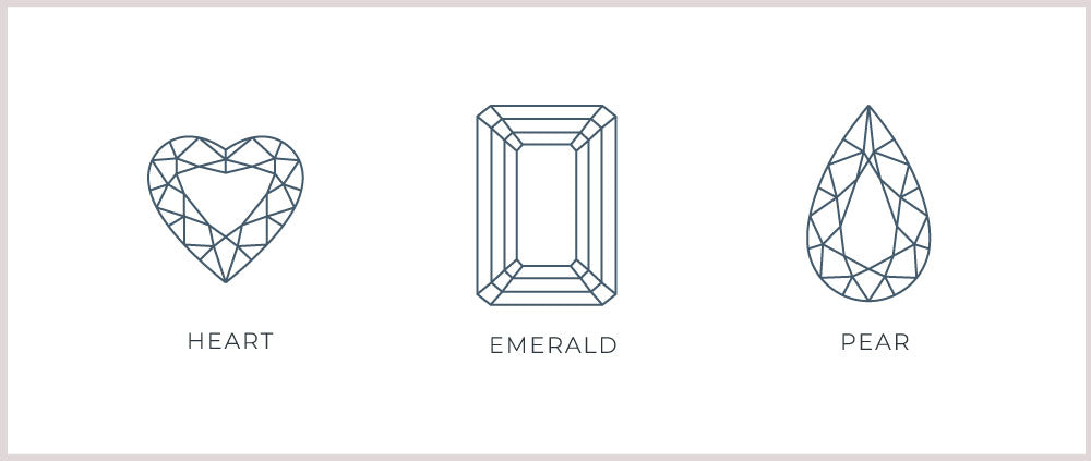 Diamond shape guide Bensons Jewellers