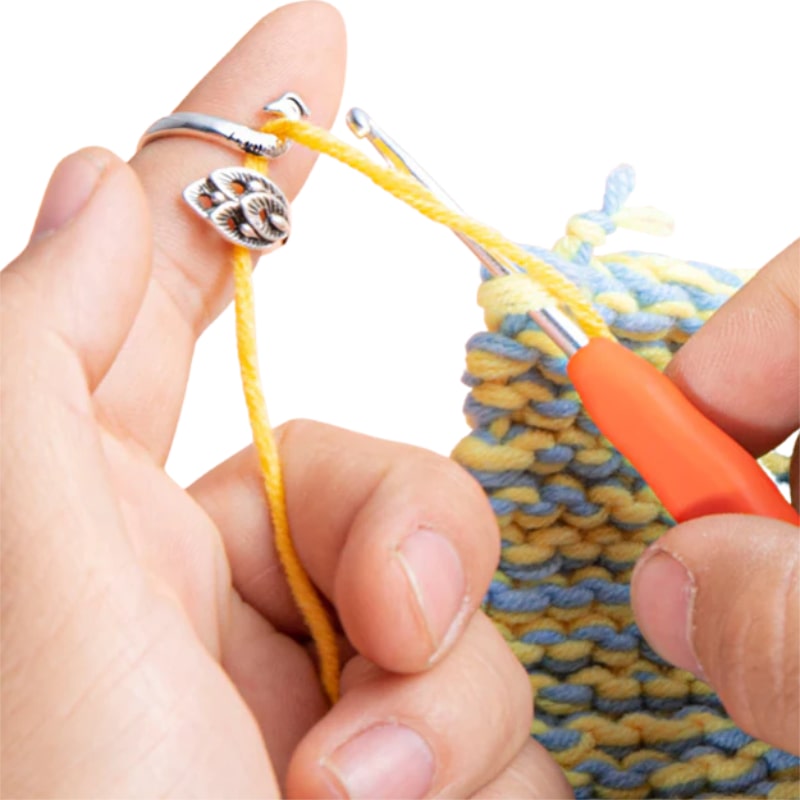 YarnMate™ Crochet Ring – Crocheto