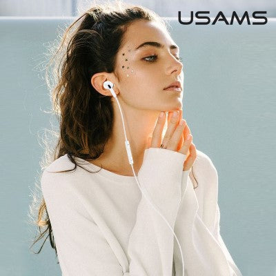 Usams SJ451 EP 41 3.5mm Bluetooth Handsfree 1.2m - Pakistan