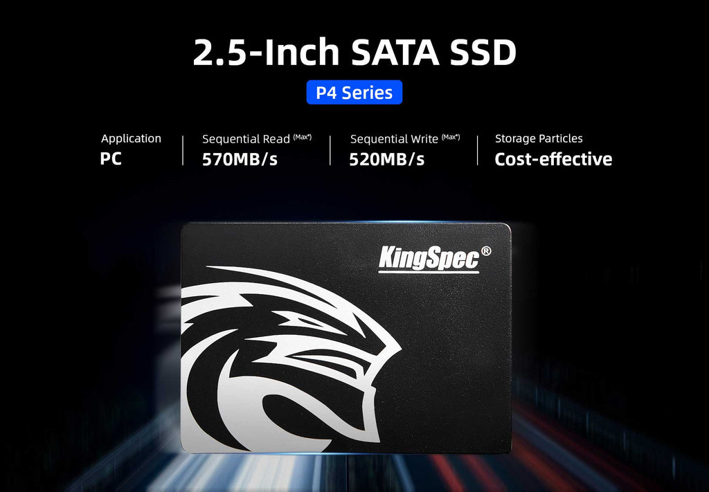 KingSpec 2.5'' P4-120 120GB SSD Hard Drive Price in Pakistan