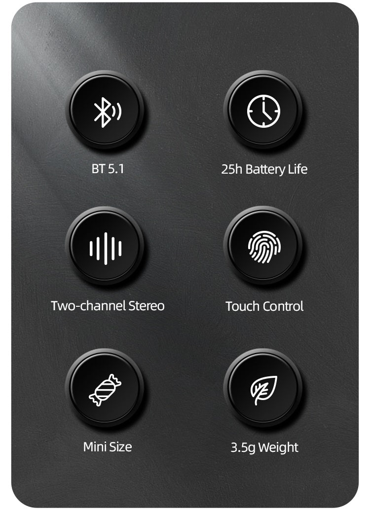 Usams BH11 Tws Bluetooth Handsfree BH series (BHUBH01 Black)