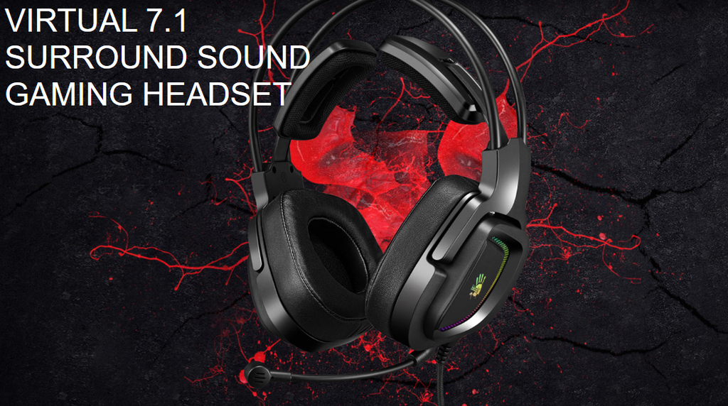 Bloody G575 7.1 Surround Sound Gaming Headphones (Black) Price in Pakistan.