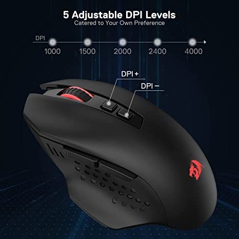 Redragon M656 Gainer Wireless Gaming Mouse, 3200dpi Price in Pakistan