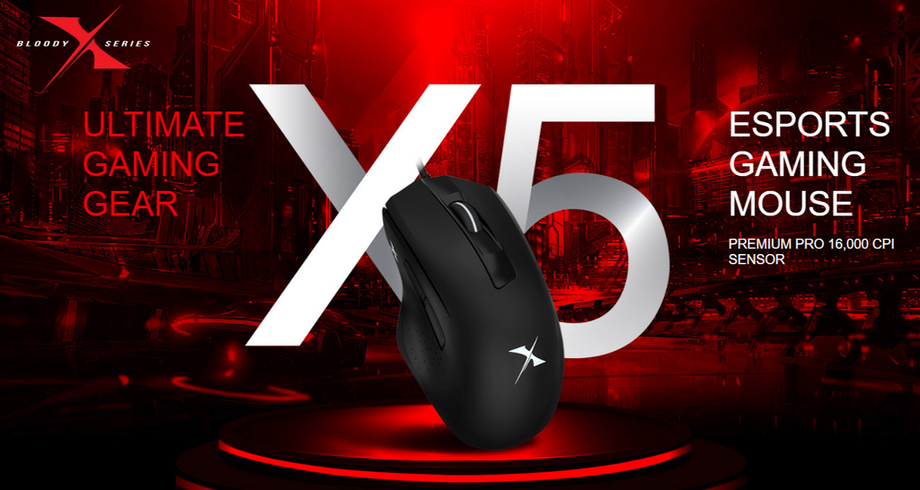Bloody X5 Max Esports RGB Gaming Mouse Price in Pakistan