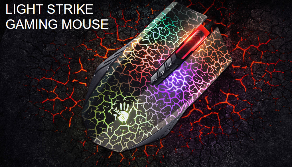 Bloody A70 Light Strike Gaming Mouse (Black) Price in Pakistan.