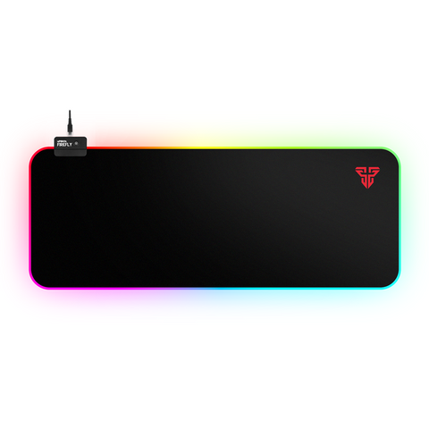 Fantech MPR800s Firefly Soft Cloth RGB Mouse Pad-Black