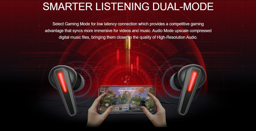 Bloody M70 Tws Gaming Wireless Bluetooth Handsfree Black Red