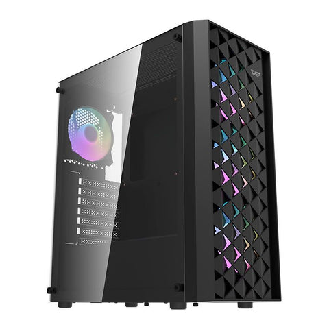 DarkFlash DK351 Gaming PC Case – Black Price in Pakistan