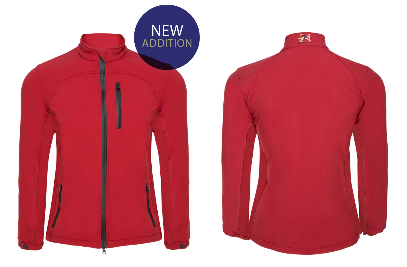 New Arrivals! - Paul Carberry PC Racewear PC Softshell Jacket in Red