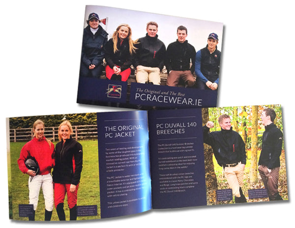 PC Racewear Brochure - Paul Carberry Designer Equestrian Clothing