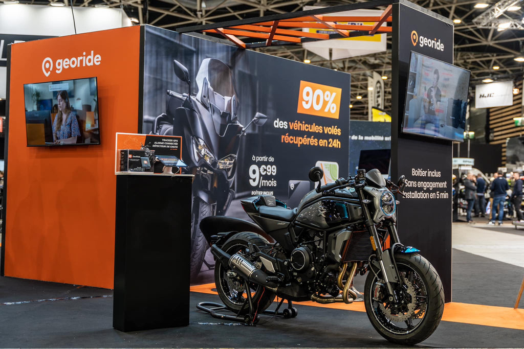 GeoRide au Salon du 2 Roues de Lyon