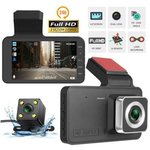  Dash Cam Front with 2.4 IPS Screen, BOOGIIO 1080P Dash Camera  for Cars, Small Driving Recorder with G-Sensor, Parking Monitor, Loop  Recording, Evidence Preserve, Motion Detection : Electronics