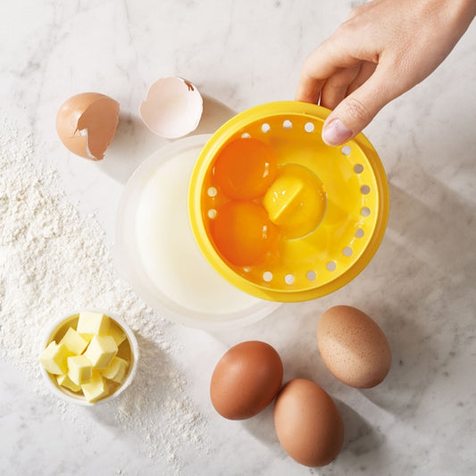 Tohuu Egg Scrambler in Shell Portable Golden Egg Maker Shaker Cooking Tool Egg  Spinner for Hard Boiled Eggs White and Yolk Mixer Kitchen Gadgets thrifty 